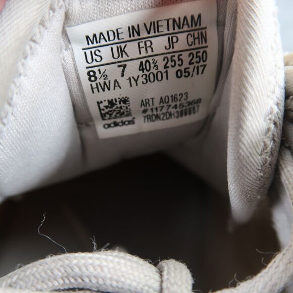 Adidas Shoes Womens 8.5 Athletic Trainers Cloudfoam Sneakers Running Active Grey - Picture 14 of 15